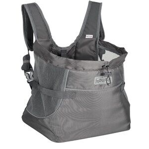 Outward Hound PupPak Dog Front Carrier, Medium, Grey – 14.0"L x 9.0"W x 12.0"H